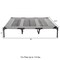 Pet Adobe Elevated Portable Pet Bed Cot-Style 48 inx35.5 inx9 in for Dogs and Small Pets, Indoor/Outdoor (Gray) 532169MPL - alternate 2